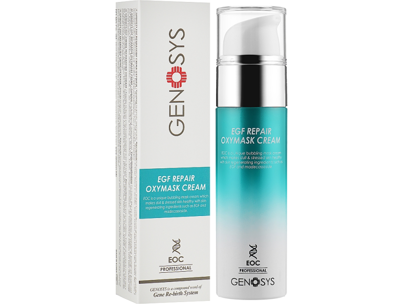 Genosys EGF Repair Oxymask Cream Киснева крем-маска з факторами росту  50 г