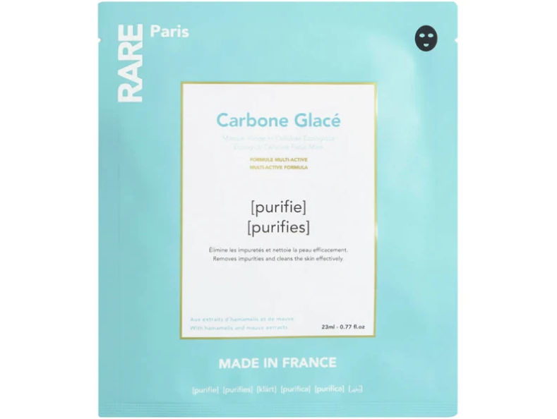 RARE Paris Очищувальна маска для обличчя Carbone Glacé Carbone Glacé Purifying Face Mask