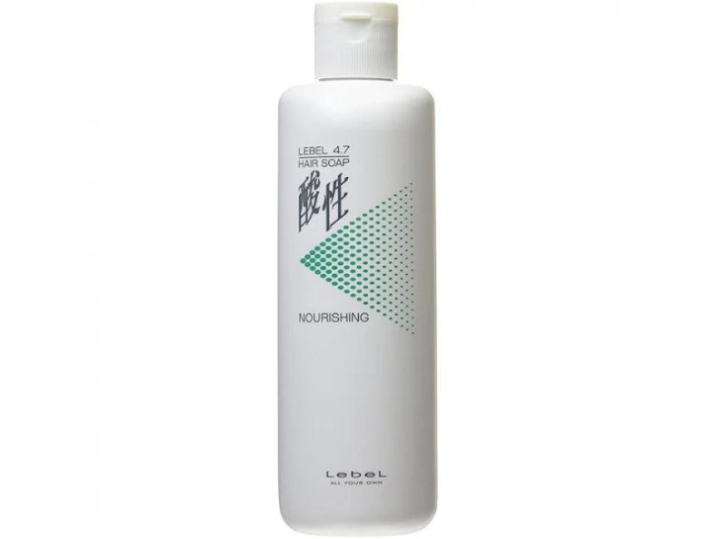 Lebel HAIR NOURISHING SOAP Шампунь для восстановления тонких, непослушных и мелированных волос 400 мл