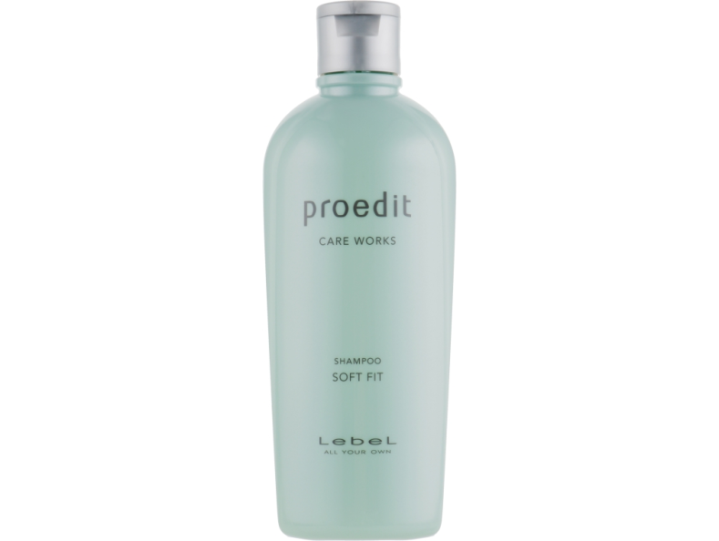 Lebel Proedit Soft Fit Shampoo Увлажняющий шампунь для восстановления сухих волос 300 мл