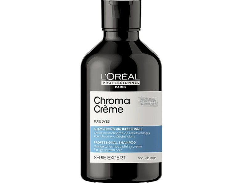 Loreal Serie Expert  Chroma Creme Blue Dyes Крем-шампунь для волосся із синім пігментом 300 мл