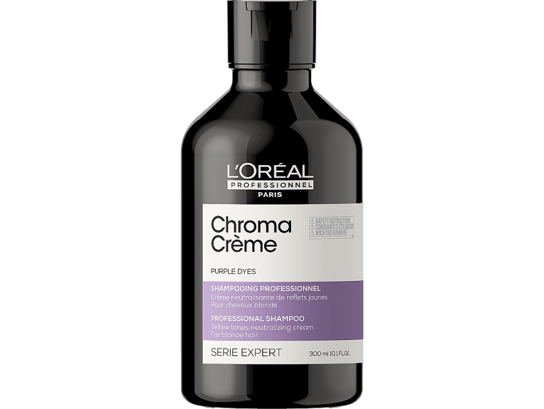 Loreal Serie Expert  Chroma Creme Purple Dyes Крем-шампунь для волос с фиолетовым пигментом 300 мл