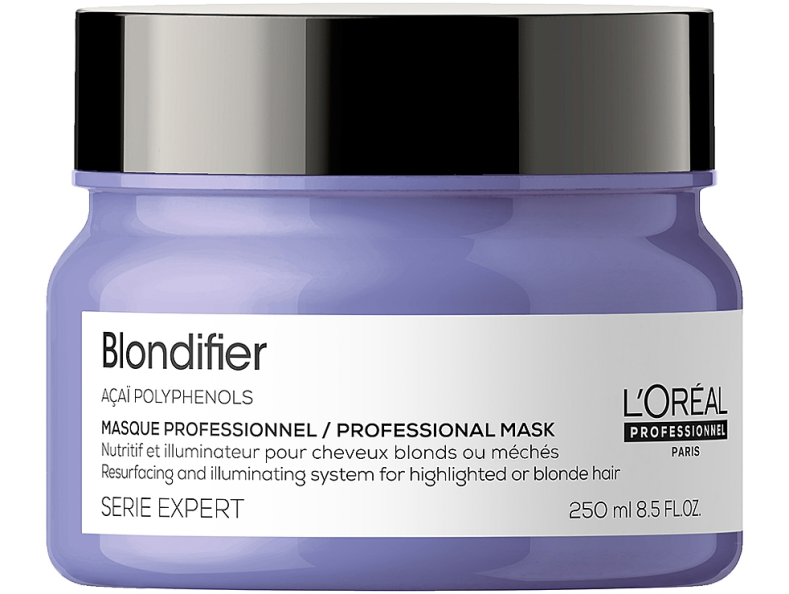 Loreal Serie Expert Blondifier Masque Маска-сияние для волос, восстанавливающая 250 мл