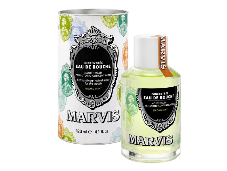 Marvis Concentrate Strong Mint Mouthwash Ополаскиватель для полости рта «Мята» 120 мл