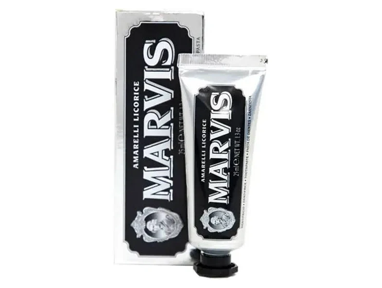 Marvis Amarelli Licorice + Xylitol Зубная Паста с Ксилитолом «Лакрица-Мята» 25 мл