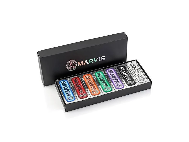 Marvis Toothpaste Flavor Collection Gift Set Коробка с 7 видами разных паст 7x25мл