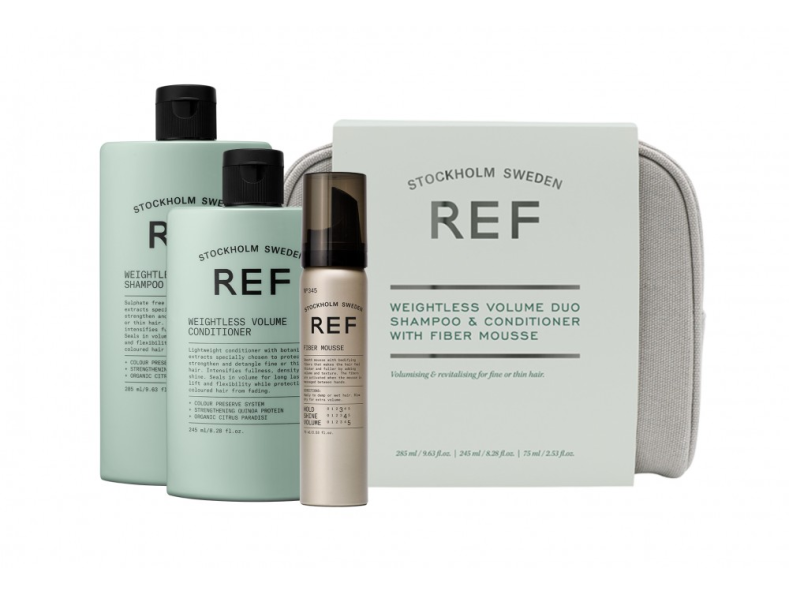 REF Beauty Bag Weightless Volume Набор с косметичкой "Для объема волос"