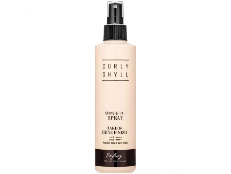CURLYSHYLL Shine & Fix Spray Фиксирующий спрей для волос 240 мл