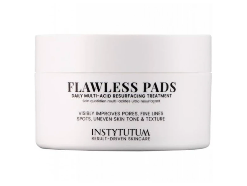 INSTYTUTUM Flawless pads -Подушечки з кислотами для відновлення шкіри 60шт/80мл