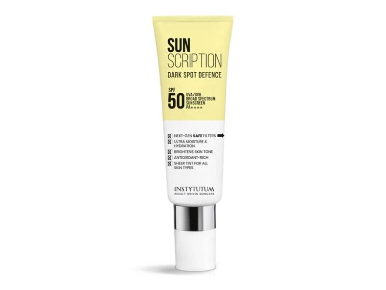 INSTYTUTUM Sunscription Dark Spot Defence SPF 50 - Солнцезащитный крем с осветительным эффектом 50 мл