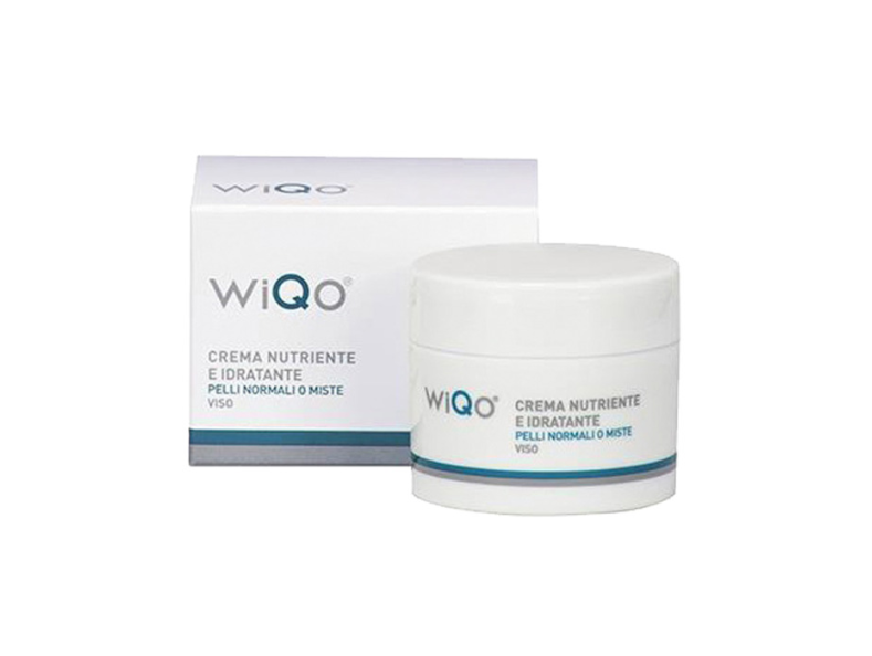 WiQo Crema Nutriente e Idratante Viso Pelli Normali o Miste Поживний та Зволожуючий крем для нормальної та комбінованої шкіри 50 мл
