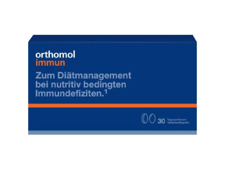 Orthomol Immun Вітаміни та мінерали (відновлення імунної системи)  капсули + таблетки 30 днів