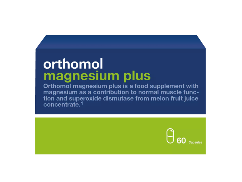 Orthomol Magnesium Plus Вітамінний комплекс для нормалізації роботи функції м'язів 30 днів