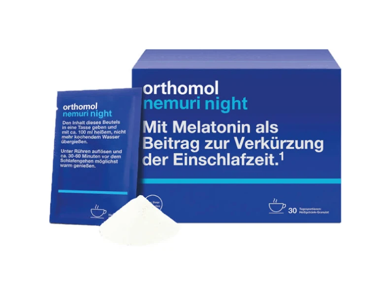 Orthomol Nemuri nigth Вітаміни та мінерали для здорового сну 30 днів