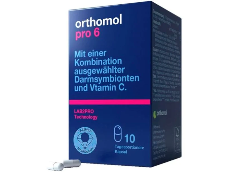 Orthomol pro Комплекс вітамінів для підтримки мікрофлори кишківника 10 днів