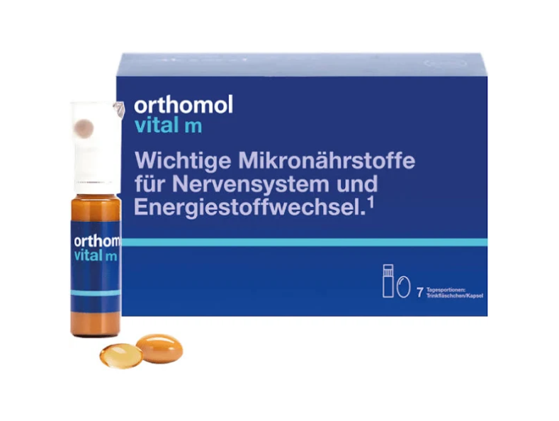 Orthomol Vital M Вітаміни та мінерали, питний, для чоловіків 7 днів