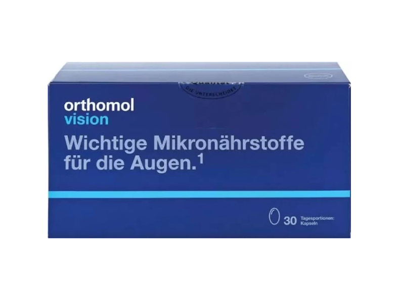 Orthomol Vision Вітаміни та мінерали лікування хвороб очей, пов'язаних з віковими змінами 30 днів