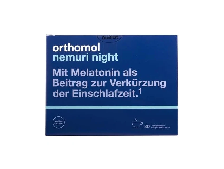 Orthomol Nemuri night Direktgranulat для здорового сну 30 днів
