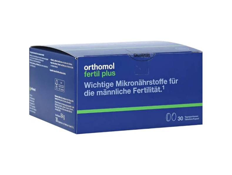 Orthomol Fertil plus Вітаміни, капсули для чоловіків у період планування вагітності 30 днів