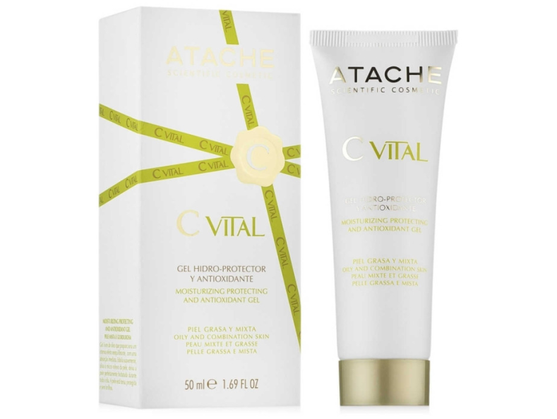 ATACHE C Vital Cream - Gel Oily & Combination Skin Гідрозахисний  крем-гель для жирної та комбінованої шкіри 50 мл