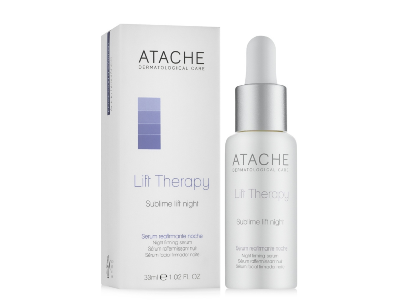 ATACHE Lift Therapy Sublime Lift Night Ночная сыворотка-бустер для интенсивного лифтинга на основе тензорных пептидов 30 мл