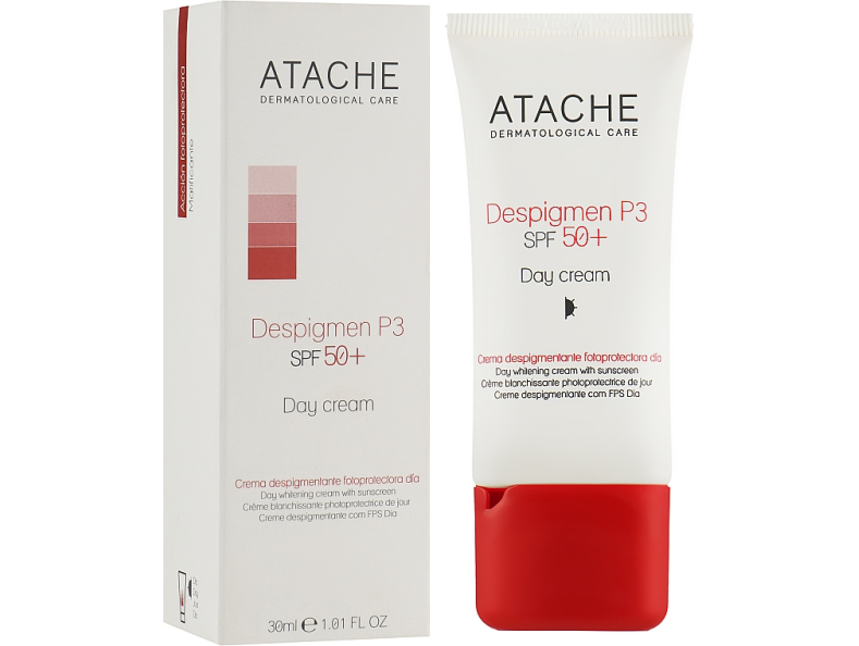 ATACHE Depigment P3 Day Cream Денний депігментуючий крем з SPF50 30 мл