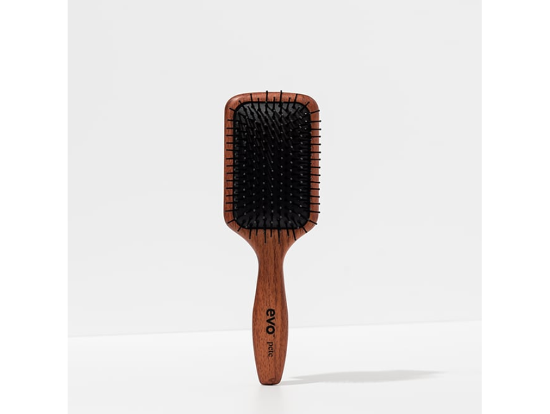 evo Pete Ionic Paddle Brush − [Піт] щітка масажна з іонізацією для волосся