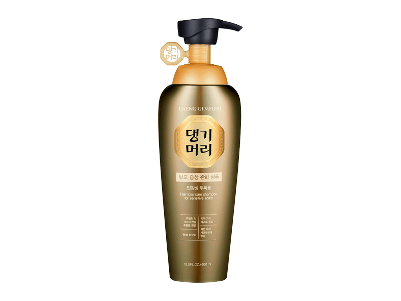 DAENG GI MEO RI Hair loss care shampoo for sensitive hair Шампунь проти випадіння волосся для чутливої шкіри голови, 400