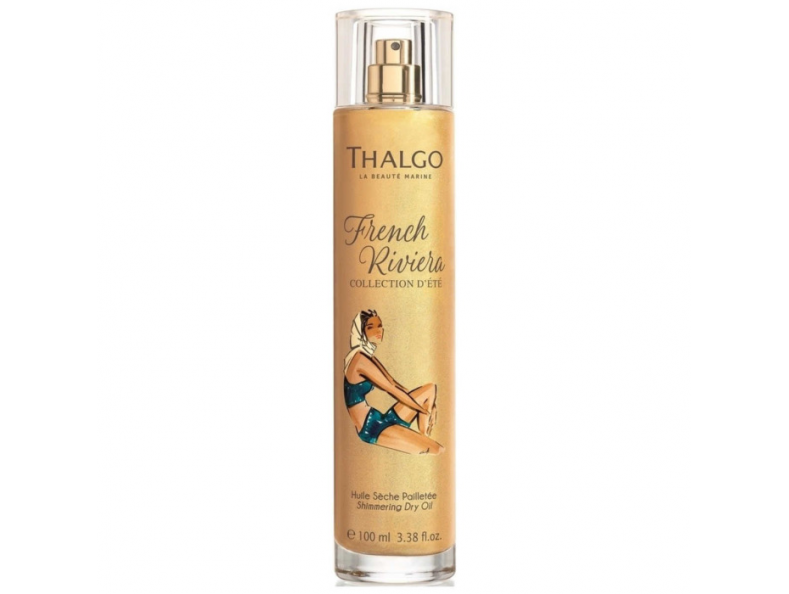 Thalgo French Riviera Collection D'ete Shimmering Dry Oil, увлажняющее сухое масло, 100 мл