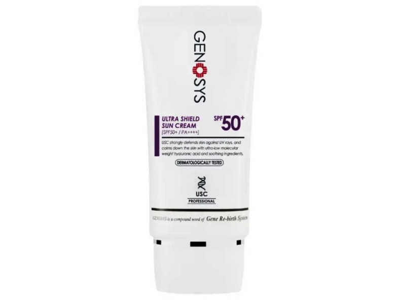 Genosys Ultra Shield Sun Cream, солнцезащитный крем, SPF 50+, 50 г