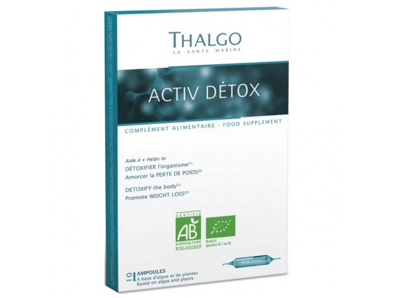 Thalgo Active Detox, актив детокс, 10 шт.