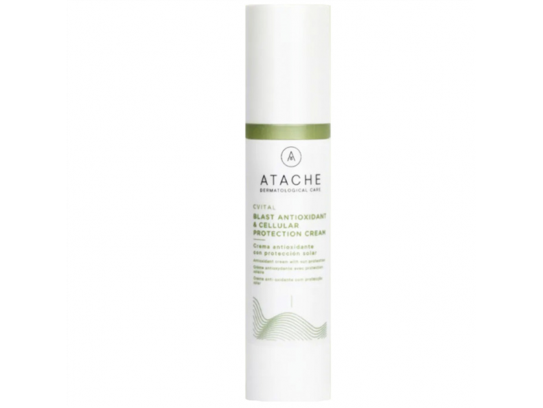 ATACHE C Vital Blast Antioxidant & Cellular Protection Cream, дневной антиоксидантный защитный омолаживающий крем, 50 мл