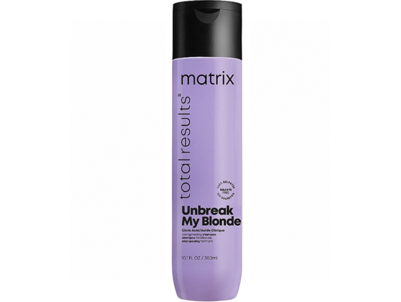 Matrix Unbreak My Blonde Shampoo, шампунь для укрепления волос, 300 мл