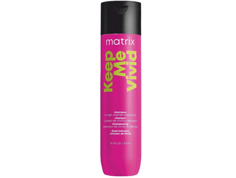 Matrix Keep Me Vivid Shampoo, шампунь для ярких оттенков окрашенных волос, 300 мл