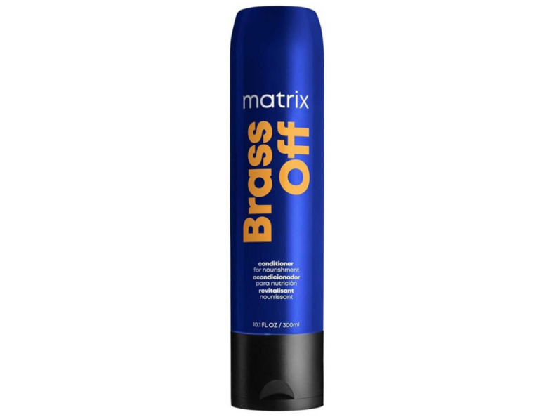 Matrix Brass Off Conditioner, кондиционер для питания и придания блеска волосам оттенков шатен и темный блонд, 300 мл