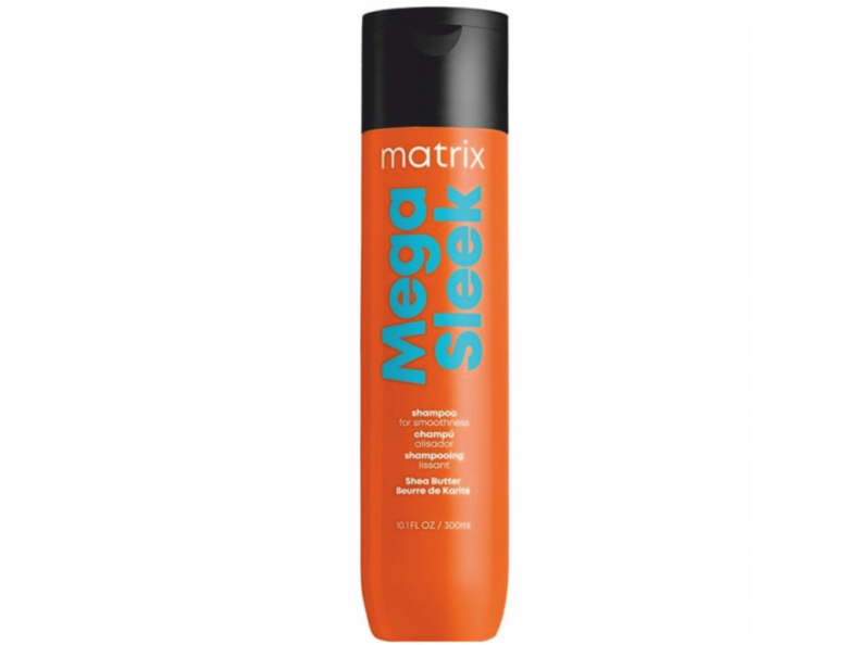 Matrix Mega Sleek Shampoo, шампунь для гладкости непослушных волос, 300 мл