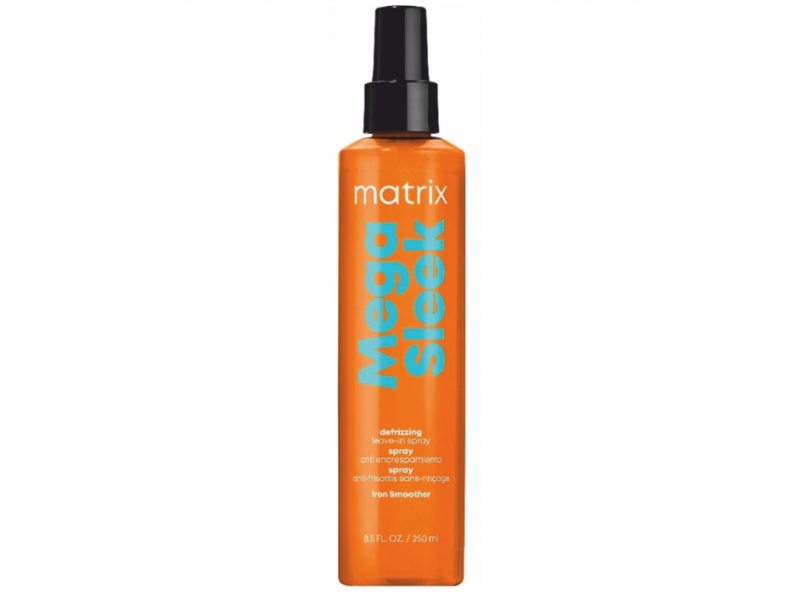 Matrix Mega Sleek Iron Smoother, спрей-догляд для гладкості неслухняного волосся, 250 мл