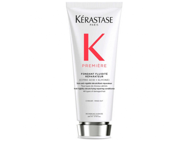 Kerastase Premiere Fondant Fluidite Reparateur, декальцинирующий кондиционер для смягчения и восстановления всех типов поврежденных волос, 200 мл