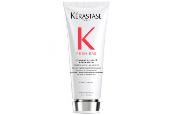 Kerastase Premiere Fondant Fluidite Reparateur, декальцинувальний кондиціонер для пом&#039;якшення та відновлення всіх типів пошкодженого волосся, 200 мл - фото 1